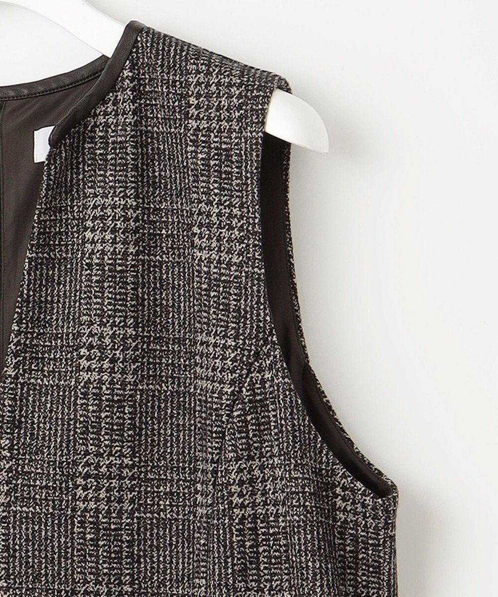 J.PRESS LADIES L 【洗える】チェック ジャカード ジャンパースカート 