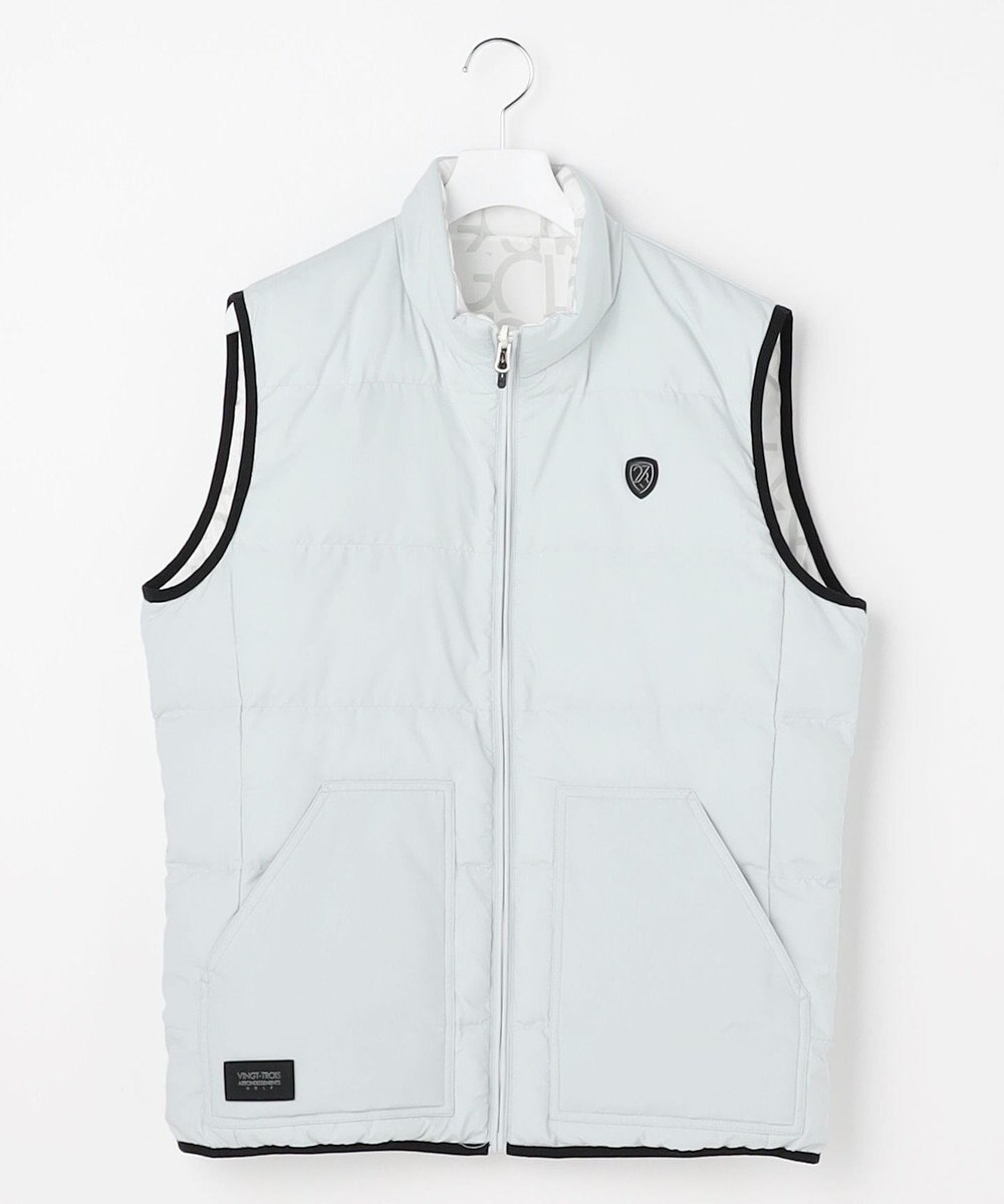 23区GOLF 【MEN】中綿リバーシブルベスト 