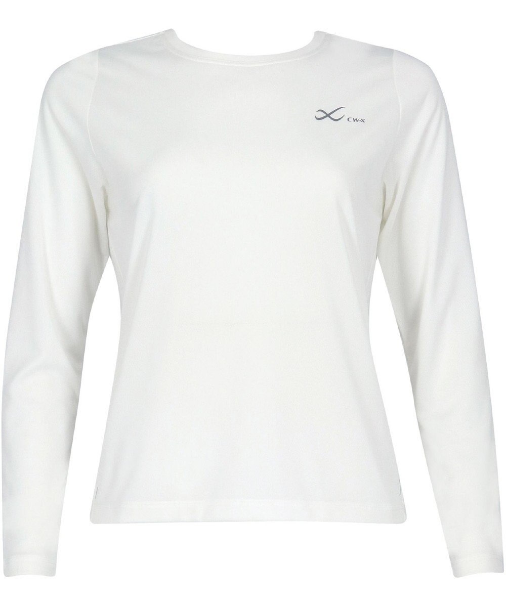 CW-X 【WOMEN】 CW-X トップス 【薄軽ランニングシャツ】 長袖 Ｕネック 吸汗速乾性(本体) レディース DLY159 /ワコール 