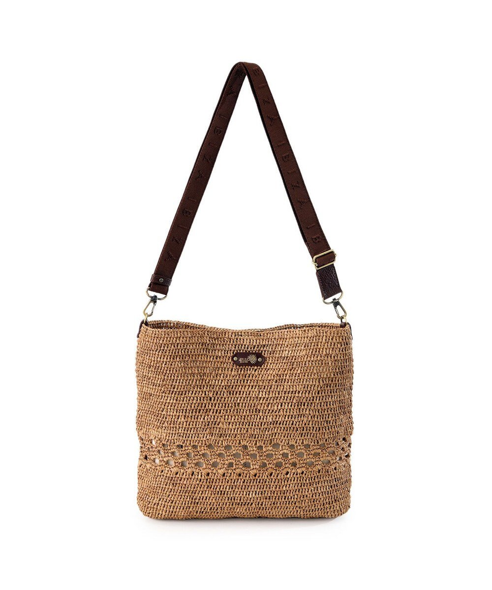 IBIZA ラフィア　ショルダーバッグ 