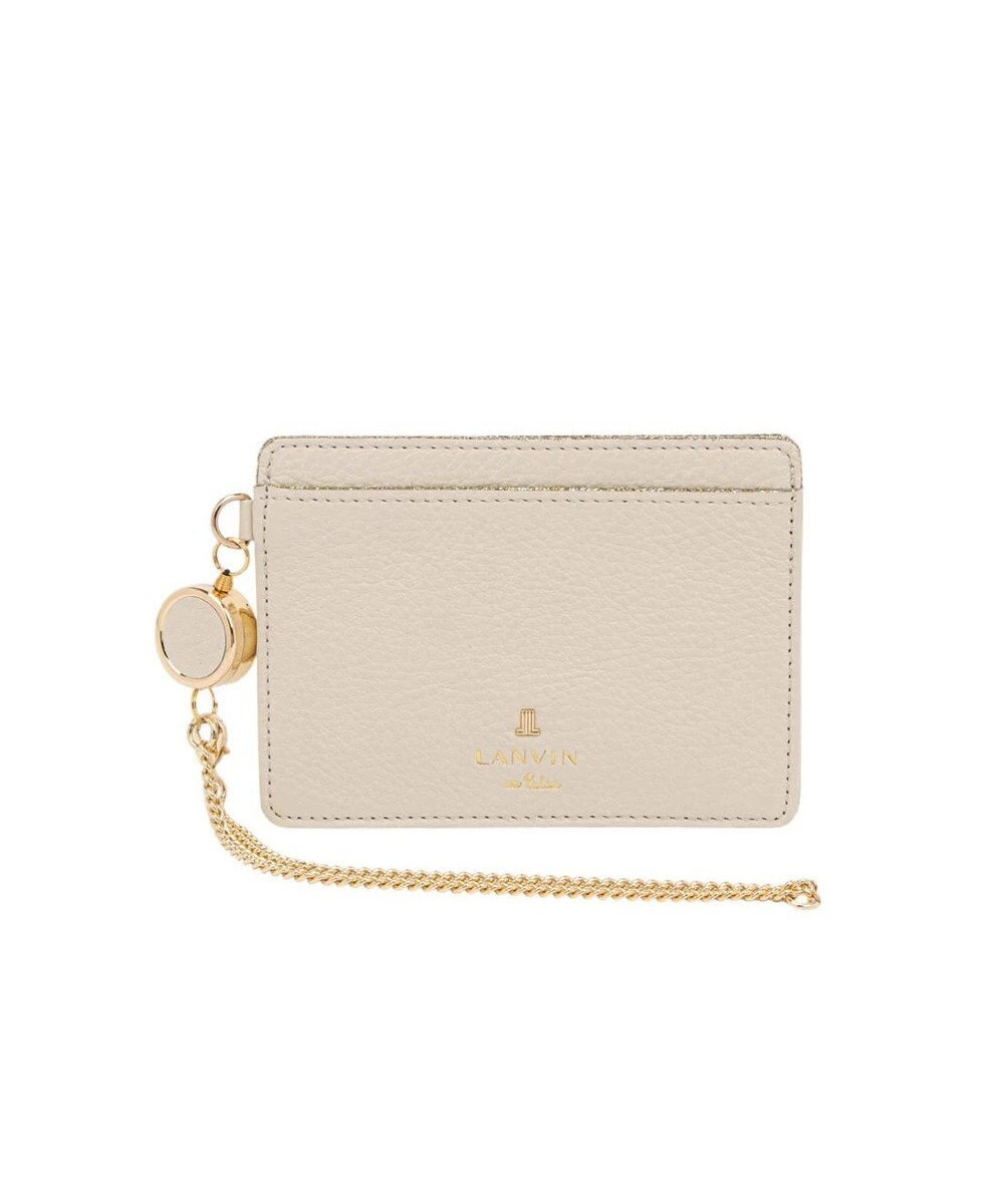 LANVIN en Bleu メラニー リール付きパスケース 