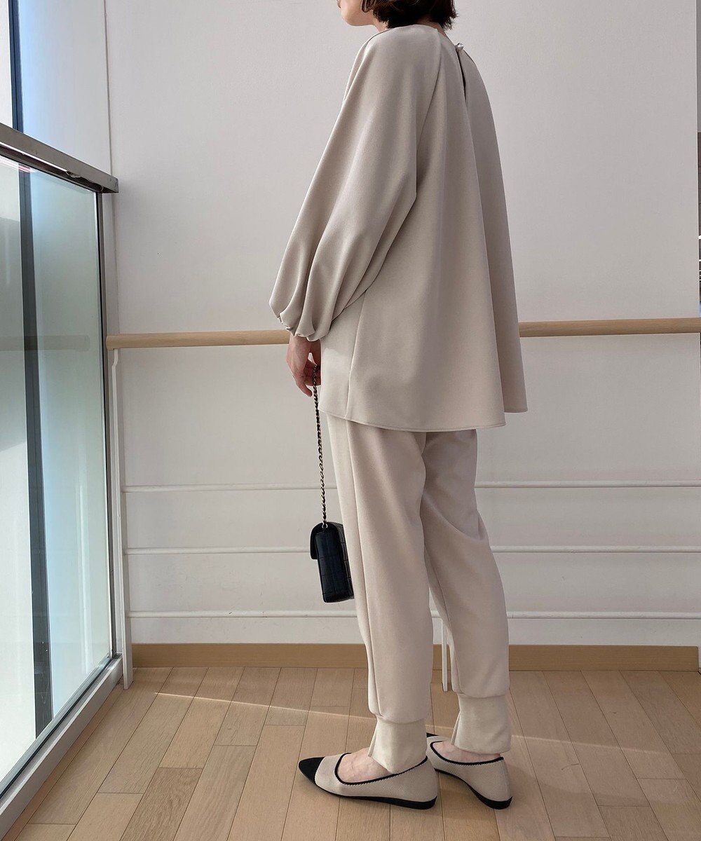 UNFILO 【セットアップ対応/ストレッチ】BEAUTY MOVE ブラウス 