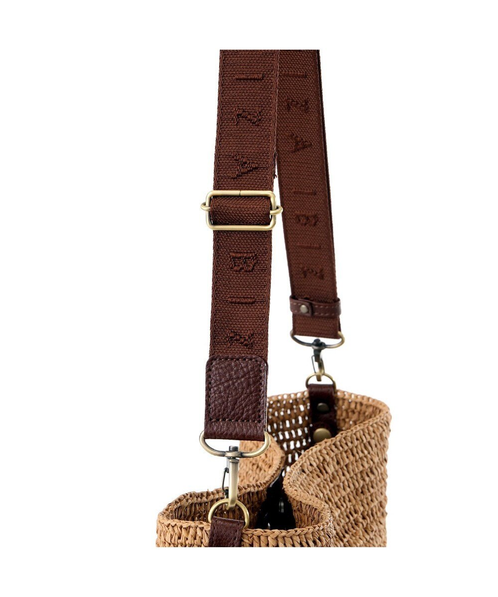 IBIZA ラフィア　ショルダーバッグ 