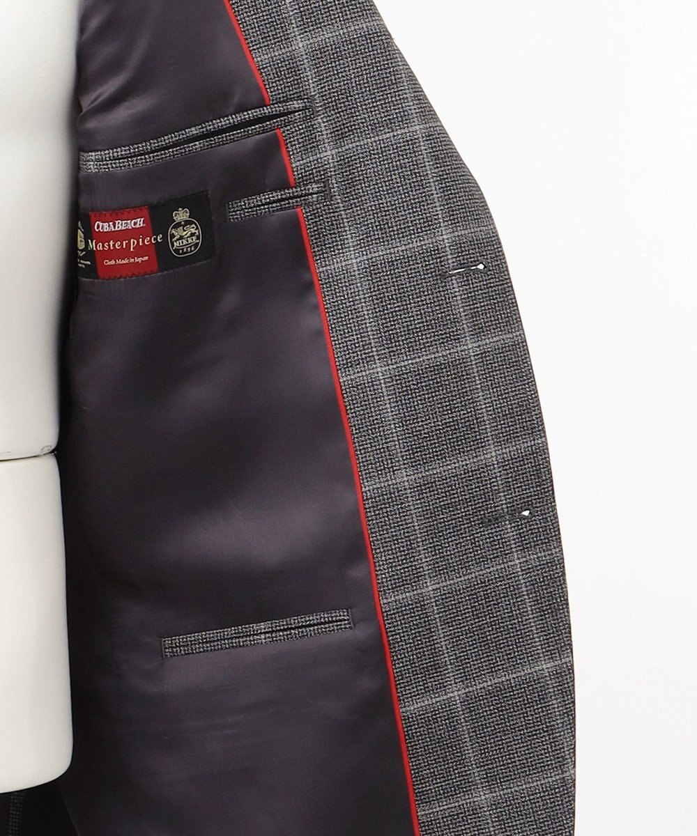 J.PRESS MEN 【CUBA BEACH MASTERPIECE】シルクツイストミックスチェック スーツ 