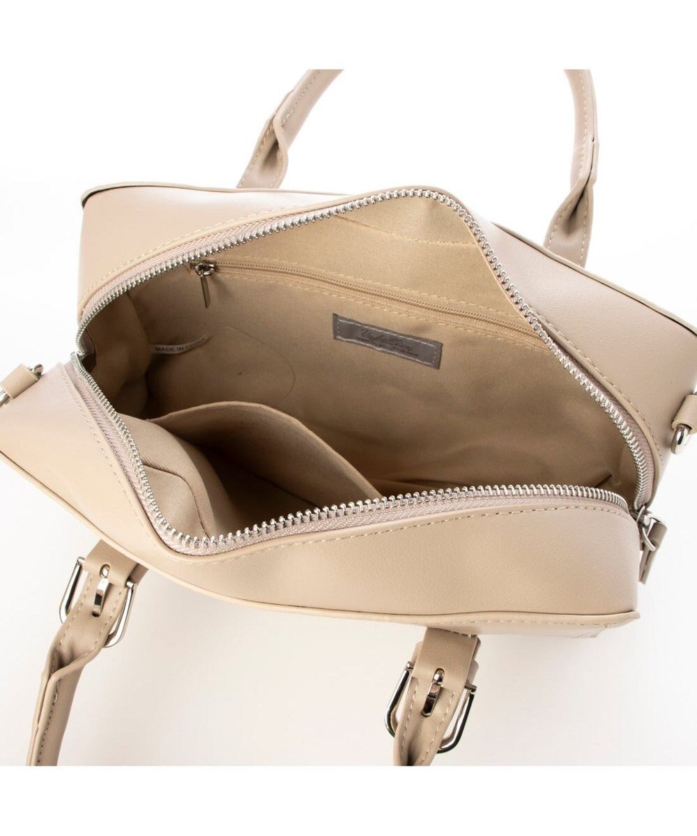 UNBILLION 【テレビ ドラマ着用アイテム】カシュカシュ cachecache / ベルトディテール横長ボストンバッグ 