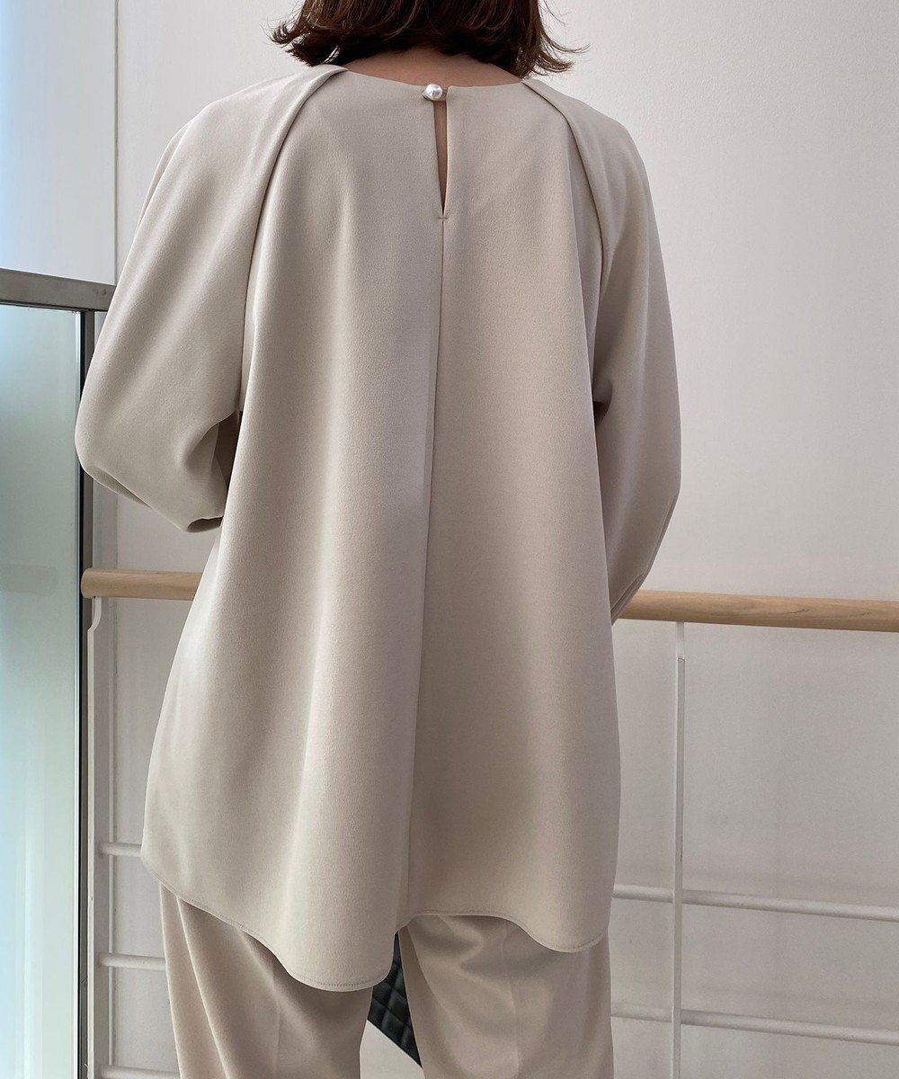 UNFILO 【セットアップ対応/ストレッチ】BEAUTY MOVE ブラウス 