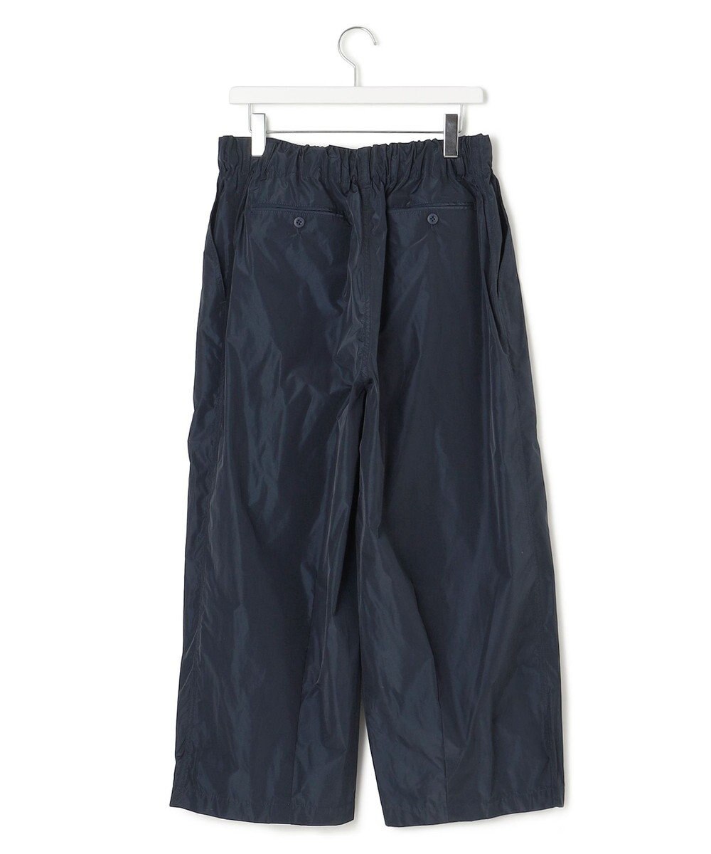 J.PRESS YORK STREET 【UNISEX】ポリエステルツイル ワイドパンツ 