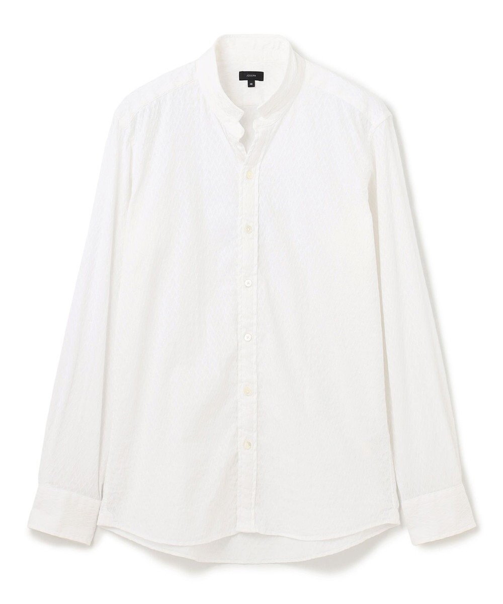 JOSEPH HOMME アロージャガードストレッチ　ウイングカラーシャツ 