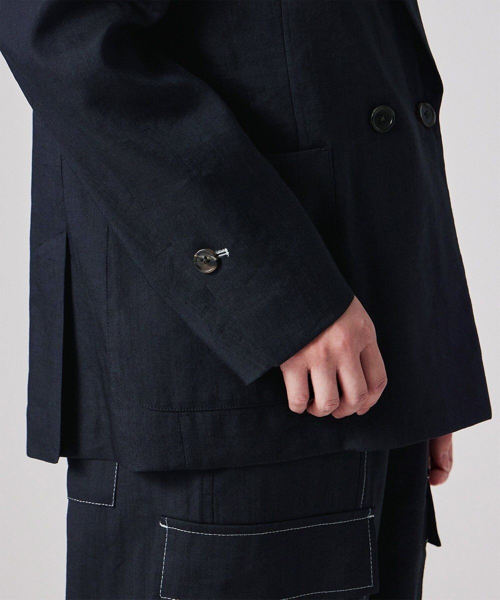Paul Smith レーヨンリネン ダブルジャケット 