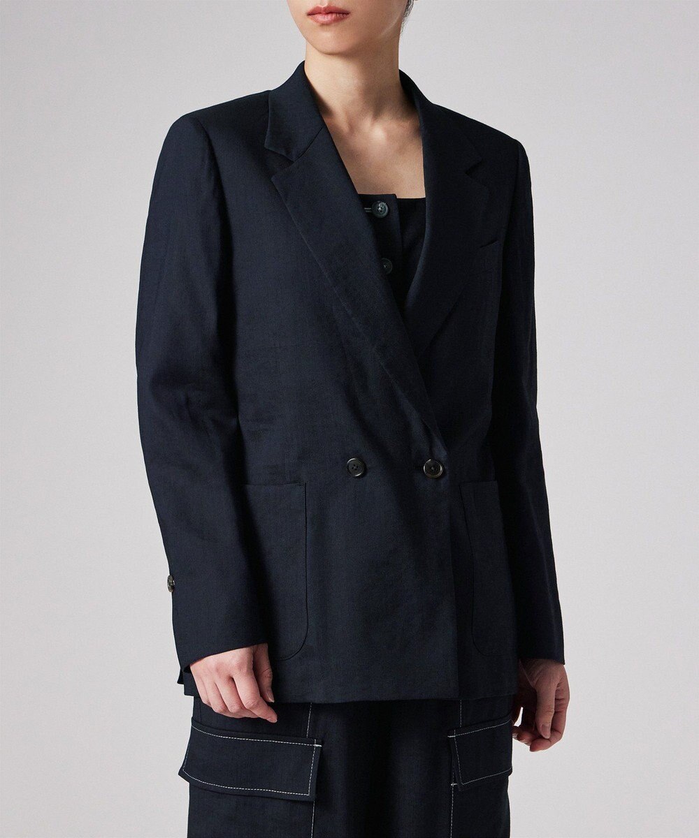 Paul Smith レーヨンリネン ダブルジャケット 