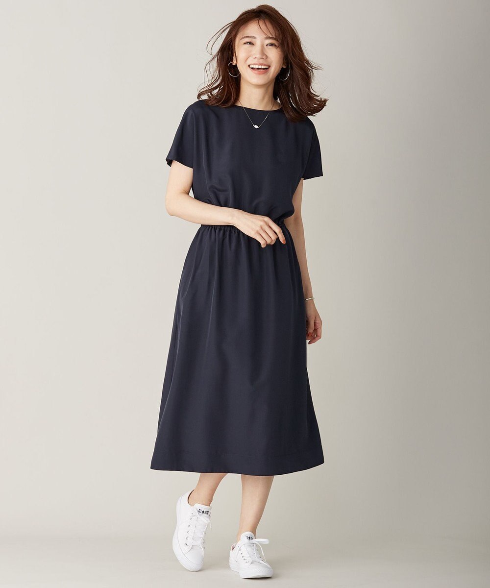 洗える リバーシブル ポリエステル デシン ワンピース J Press Ladies S ファッション通販 公式通販 オンワード クローゼット