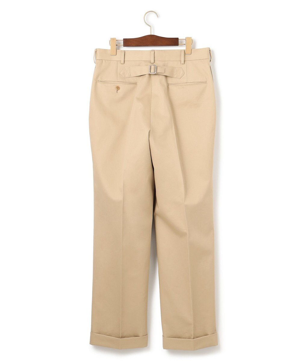 J.PRESS MEN 【J.PRESS ORIGINALS】Slight Twist Organic Chino New Piped Stem Slacks 
