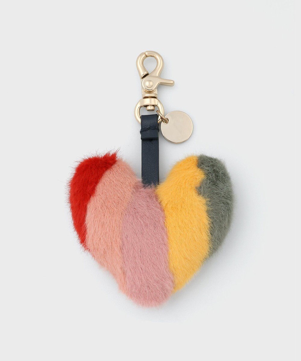 Paul Smith フラッフィー ハート バッグチャーム 