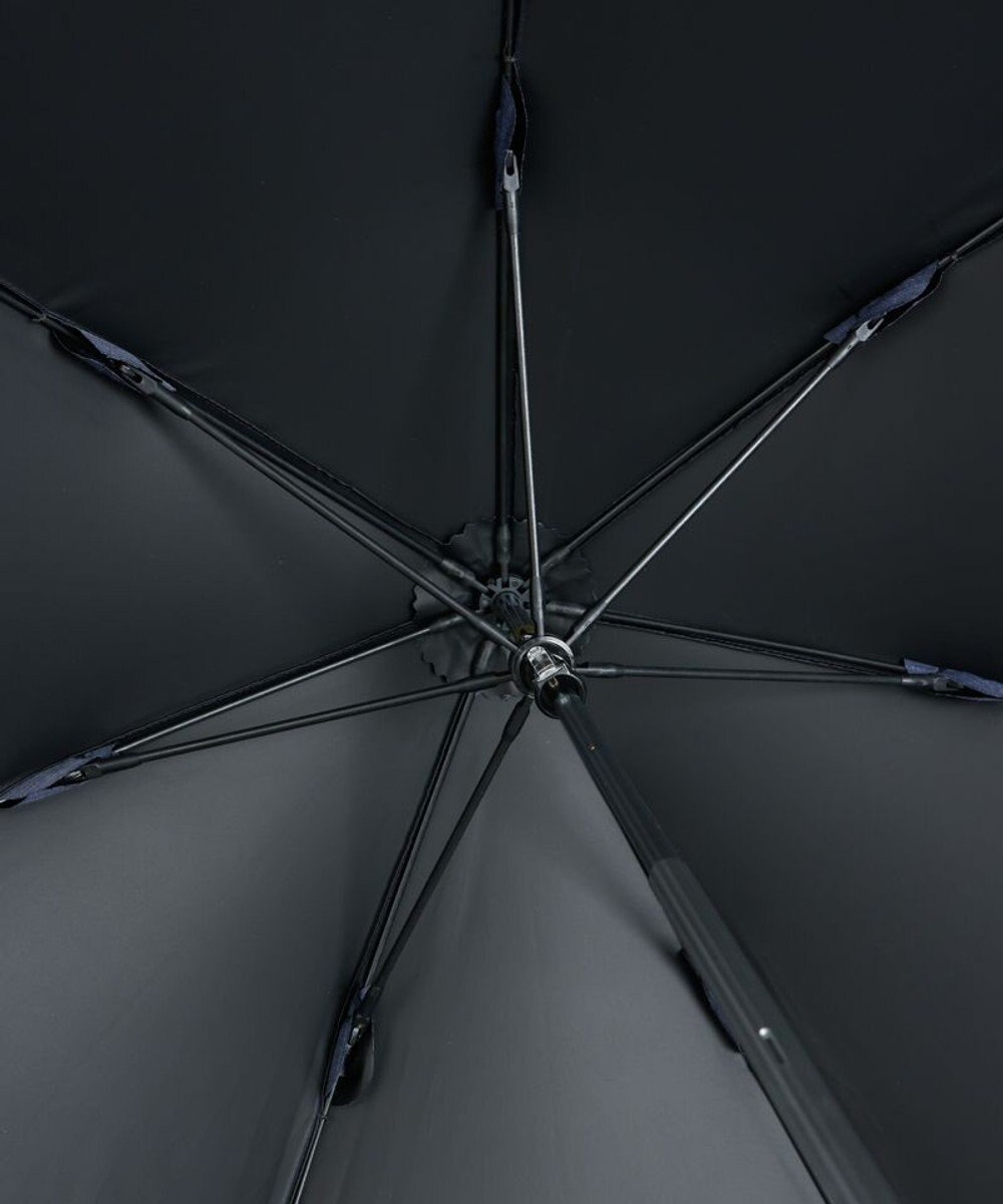 AURORA 【 NINA RICCI（ニナリッチ）】アップリケ刺しゅう/パイピング晴雨兼用傘（2段スライドショート傘） 