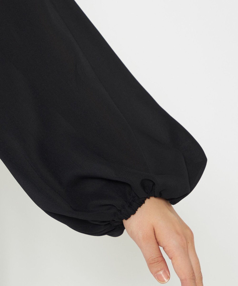 uncrave 【吸水速乾・接触冷感・洗濯機洗い可】シアーボイル ボリュームスリーブブラウス（uncrave STANDARD） 