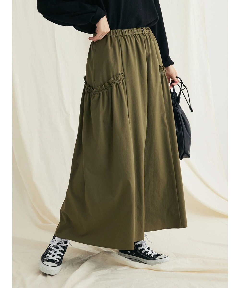 CRAFT STANDARD BOUTIQUE サイドフリルギャザースカート 