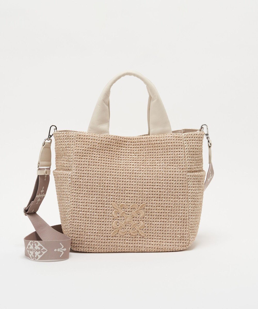 russet ナイロンラフィア2WAYトートバッグ(CE-1711) 