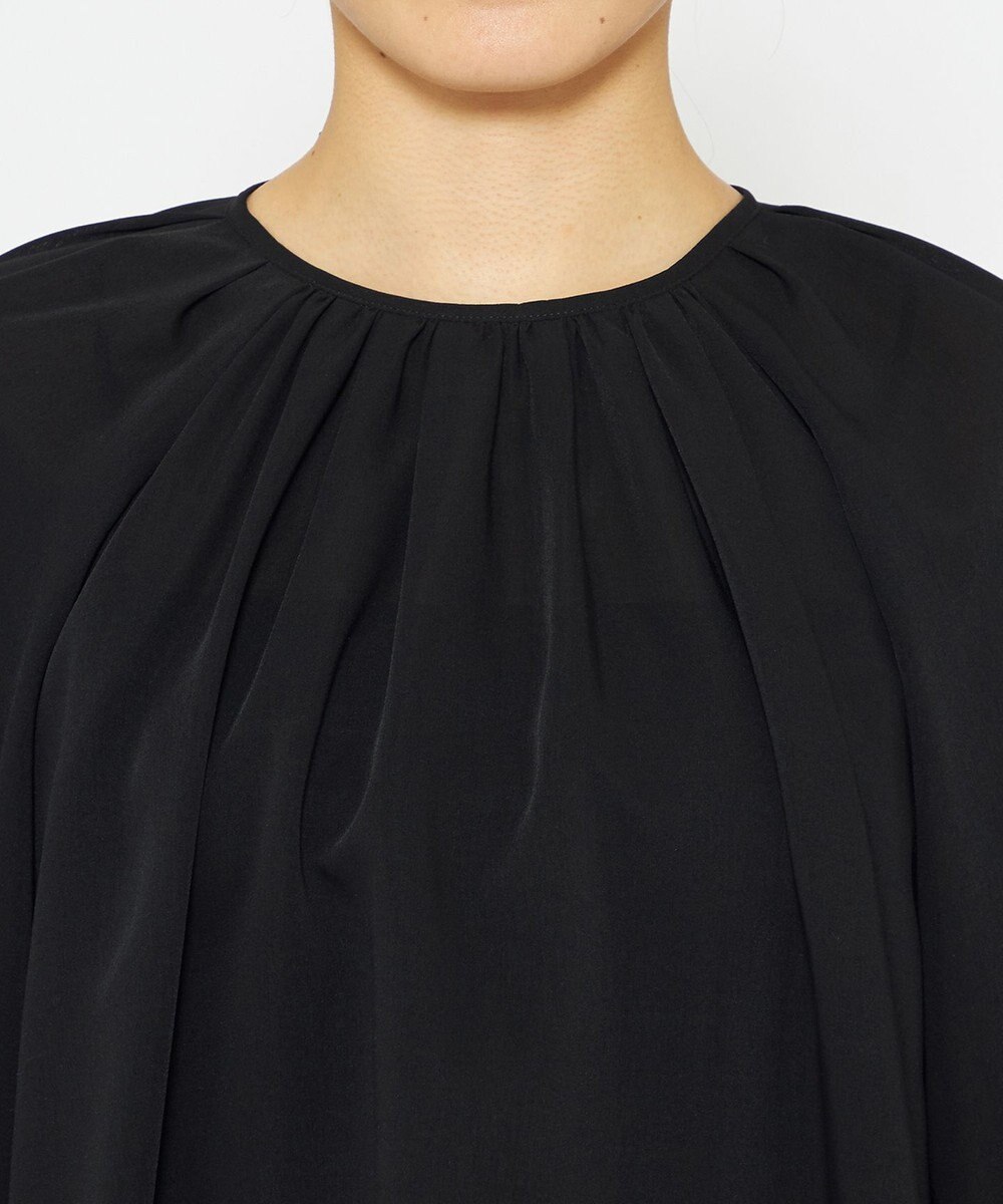 uncrave 【吸水速乾・接触冷感・洗濯機洗い可】シアーボイル ボリュームスリーブブラウス（uncrave STANDARD） 