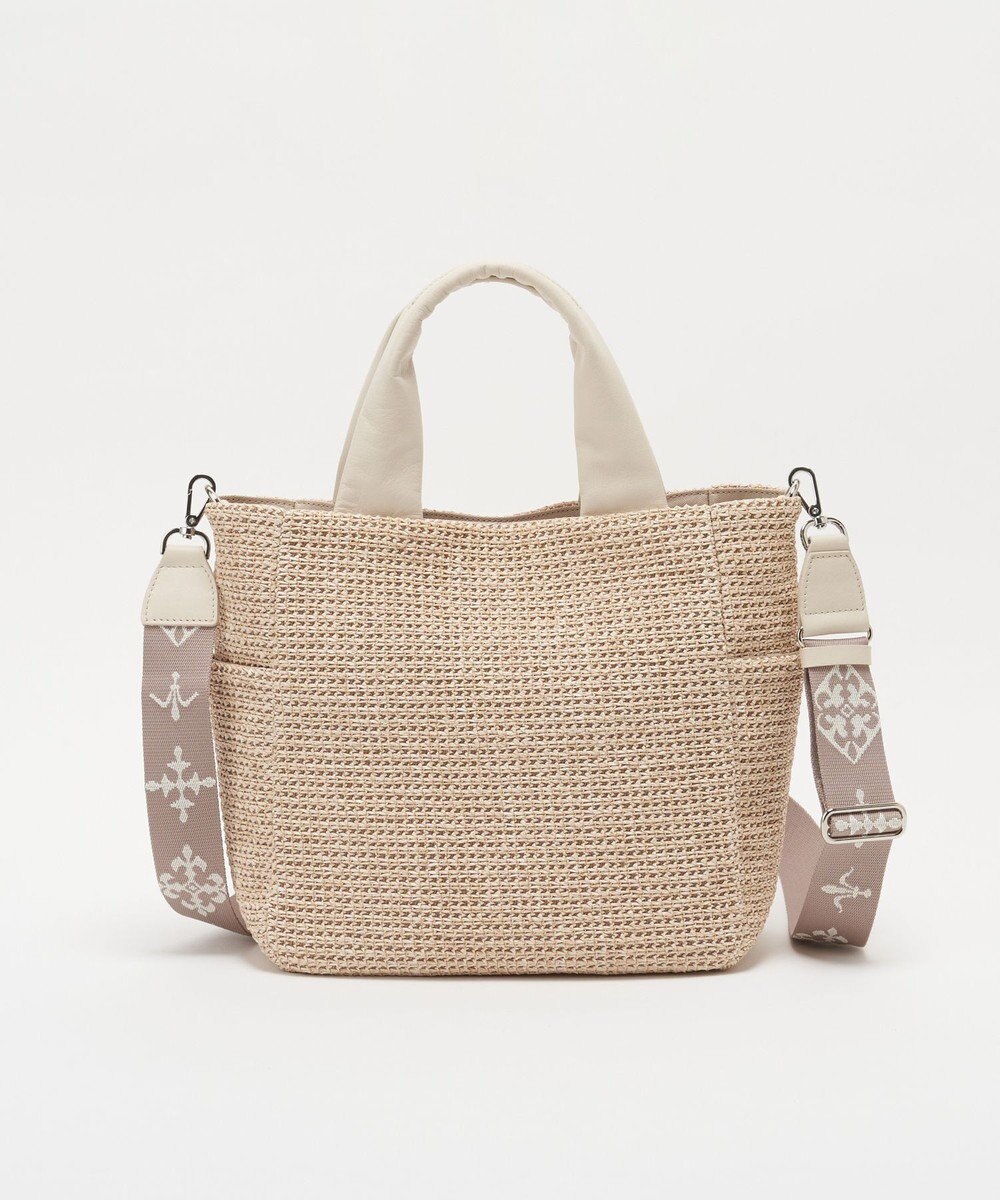 russet ナイロンラフィア2WAYトートバッグ(CE-1711) 