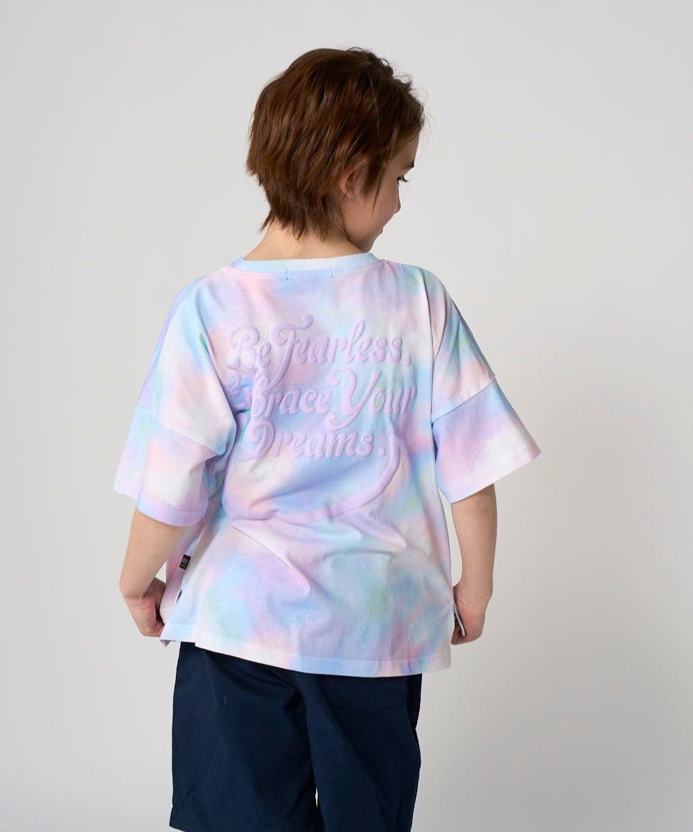 OP／FILA 【RUSTY】ニコちゃん×タイダイ柄半袖Tシャツ 