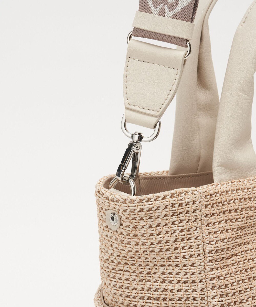 russet ナイロンラフィア2WAYトートバッグ(CE-1711) 