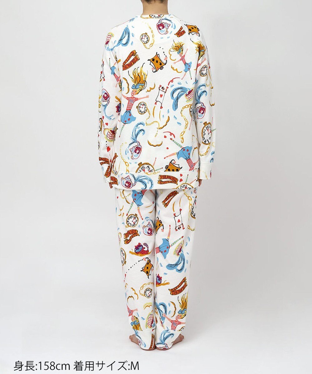 tsumori chisato SLEEP ツモリチサト パジャマ 綿混(本体) あったか 長袖 長ズボン レディース UDW400 /ワコール 