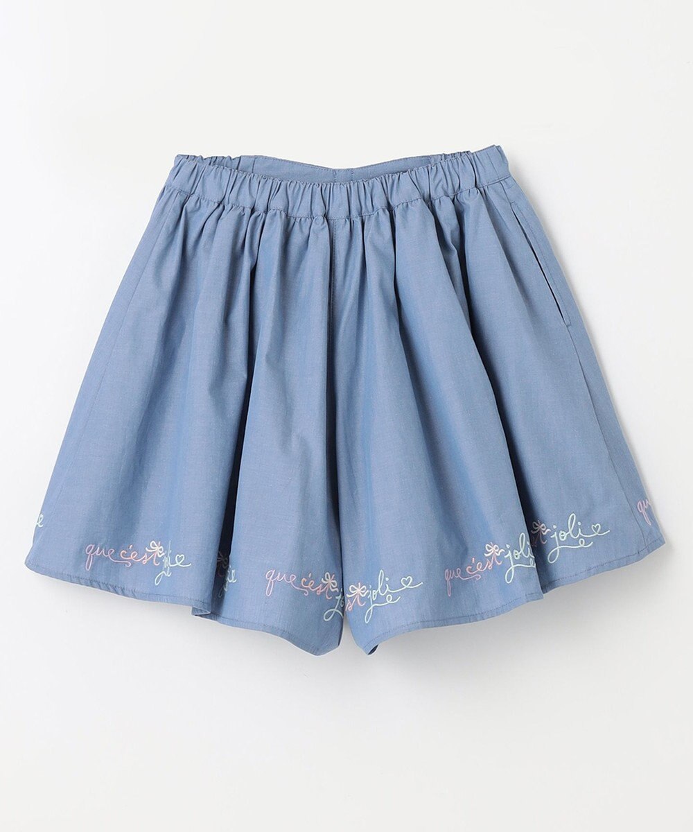 ANY KIDS 刺繍 キュロット 