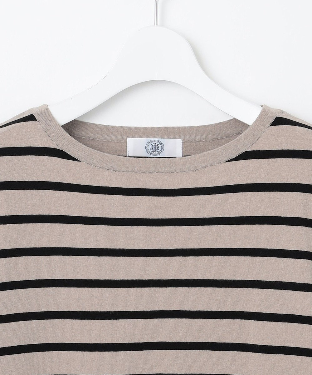 J.PRESS LADIES L 【洗える】VIGODA ボーダー ニット 