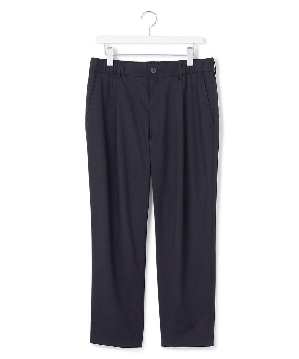 J.PRESS YORK STREET 【UNISEX】ウールライク テーパードイージーパンツ 