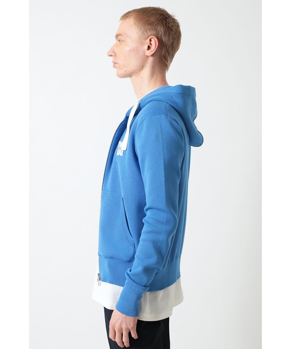 DAKS ロゴジップアップ スウェットパーカー 