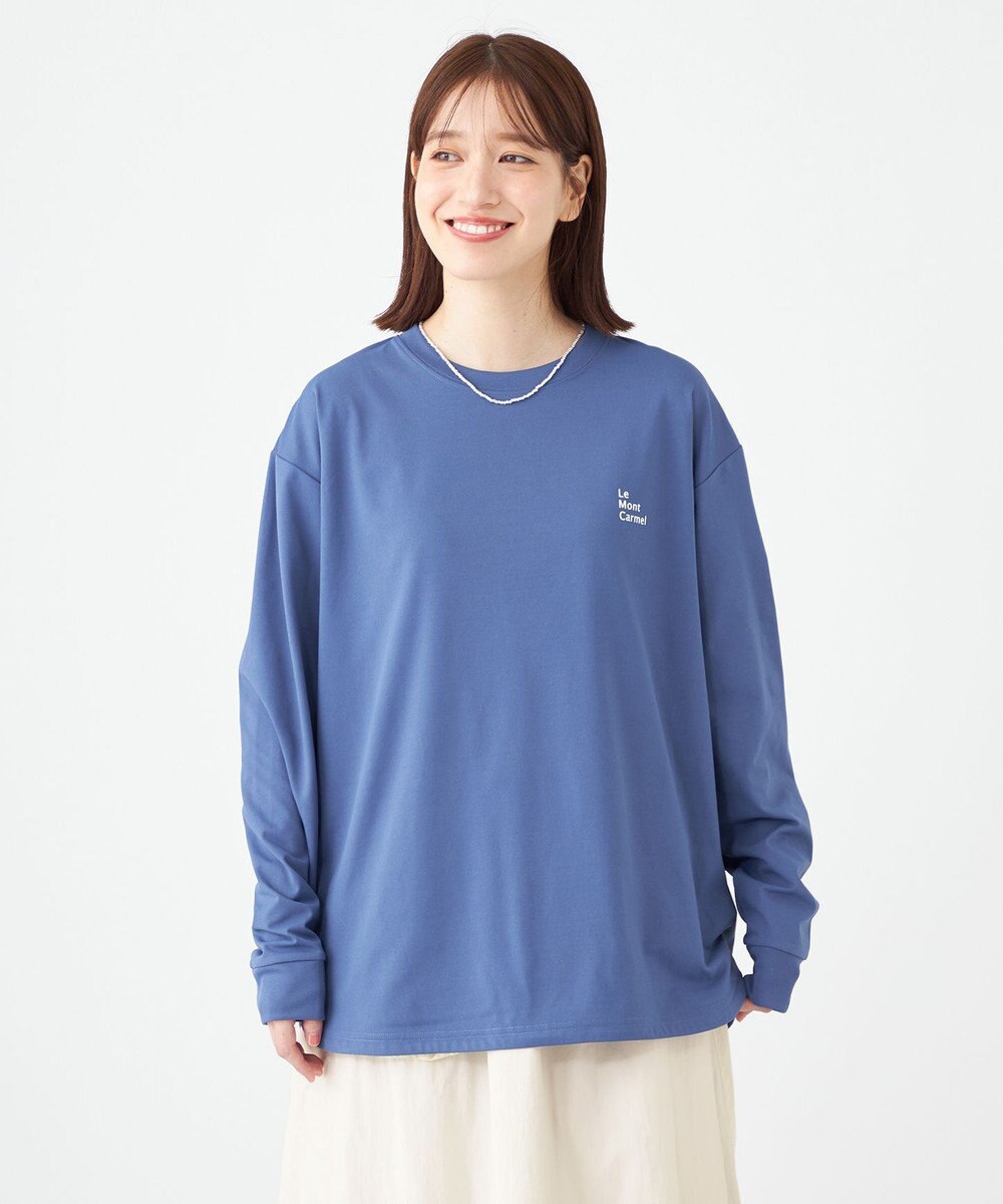SHARE PARK LADIES 【UNISEX】吸水速乾 LMCバックプリントロングスリーブTシャツ（S・Mサイズ） 