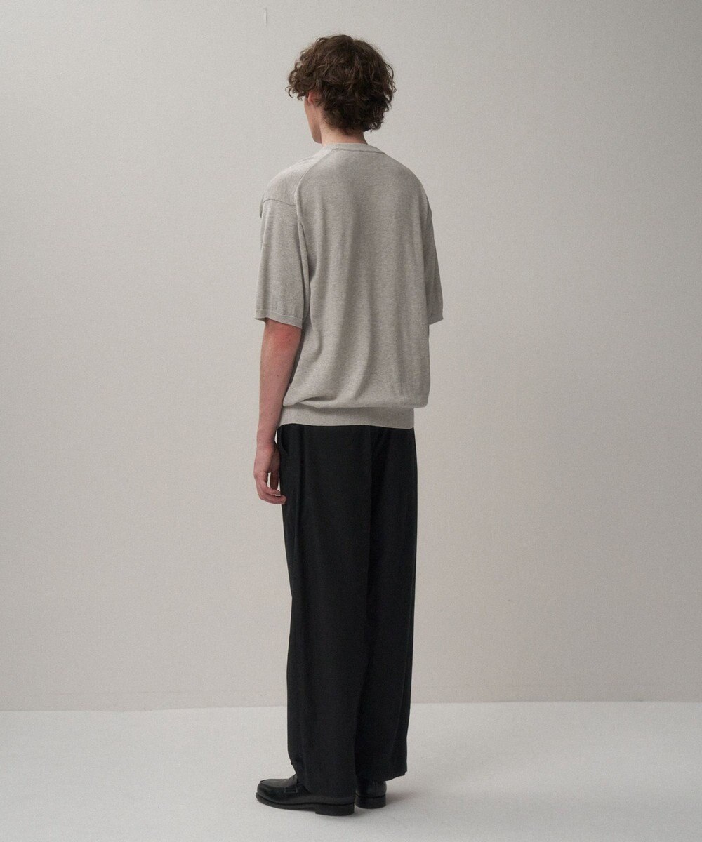 ATON LIGHT TC GABARDINE | ウォッシュドワイドパンツ - UNISEX 