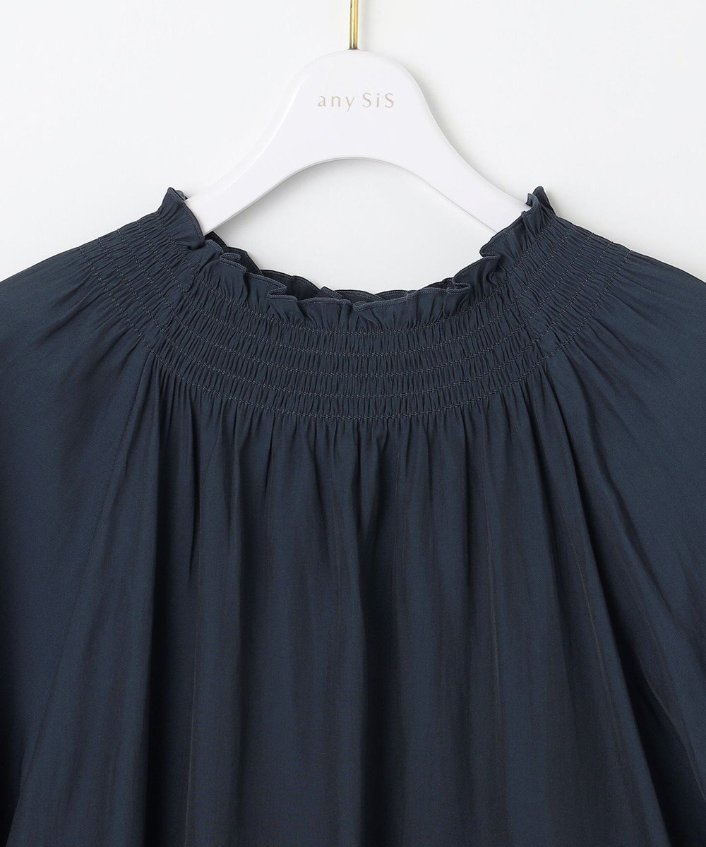 ANY SIS 【洗える】カッセンシャーリング ブラウス 