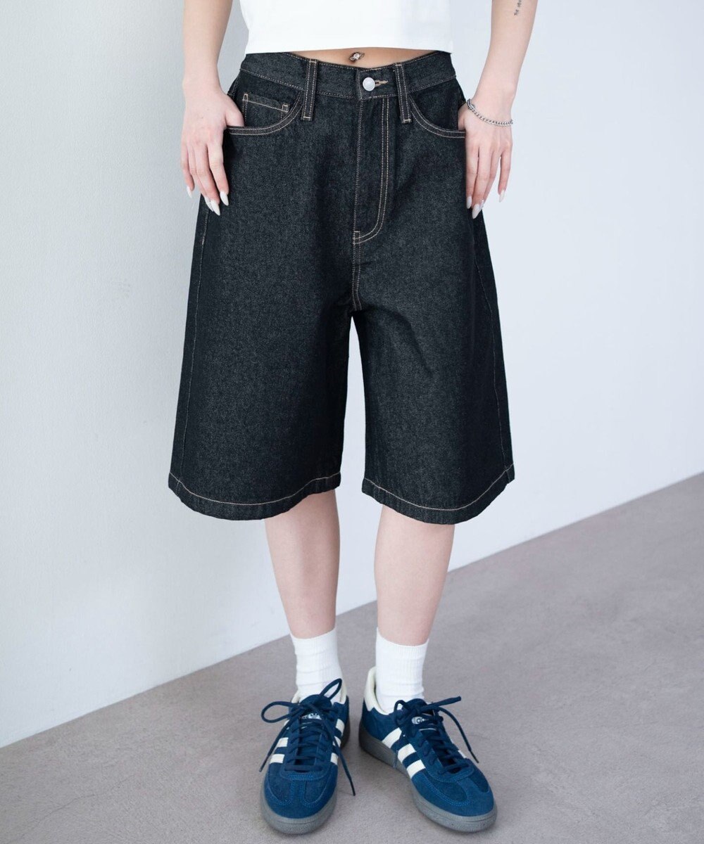 WEGO デニムハーフパンツ 