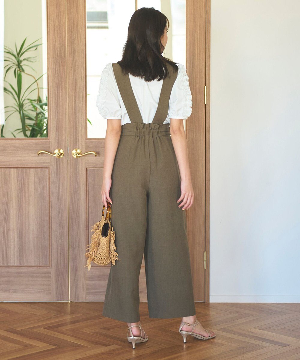 Feroux 【ONWARD CROSSET MAG掲載・2WAY】サイドストラップ パンツ 