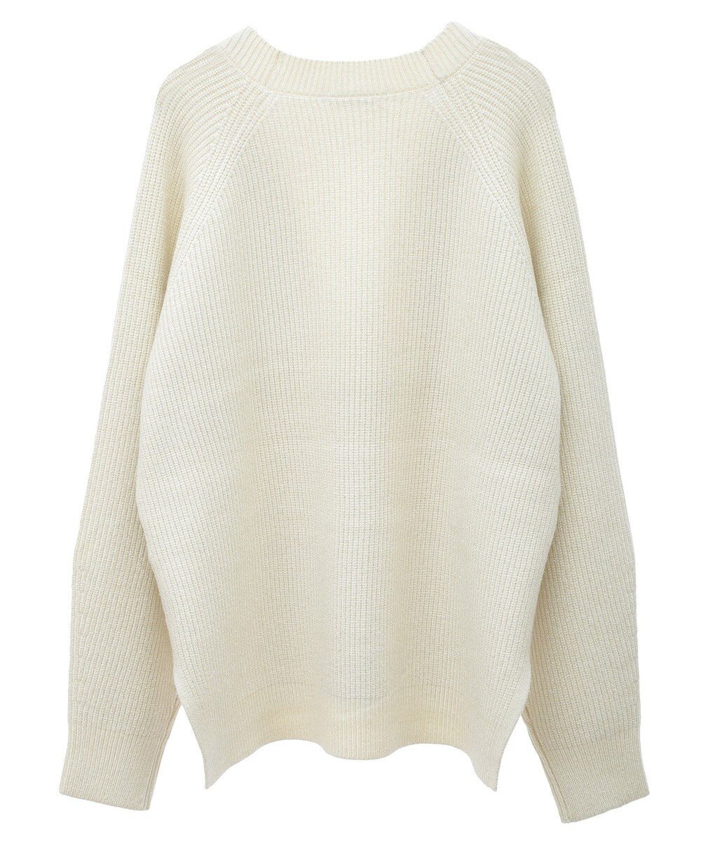 AMERICAN HOLIC バイパチラメ入りＶネック片畦ニットカーディガ 