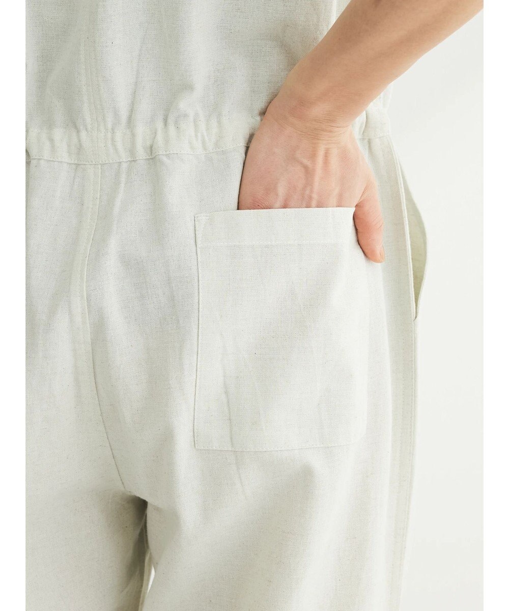 Green Parks インド 綿麻オールインワン 