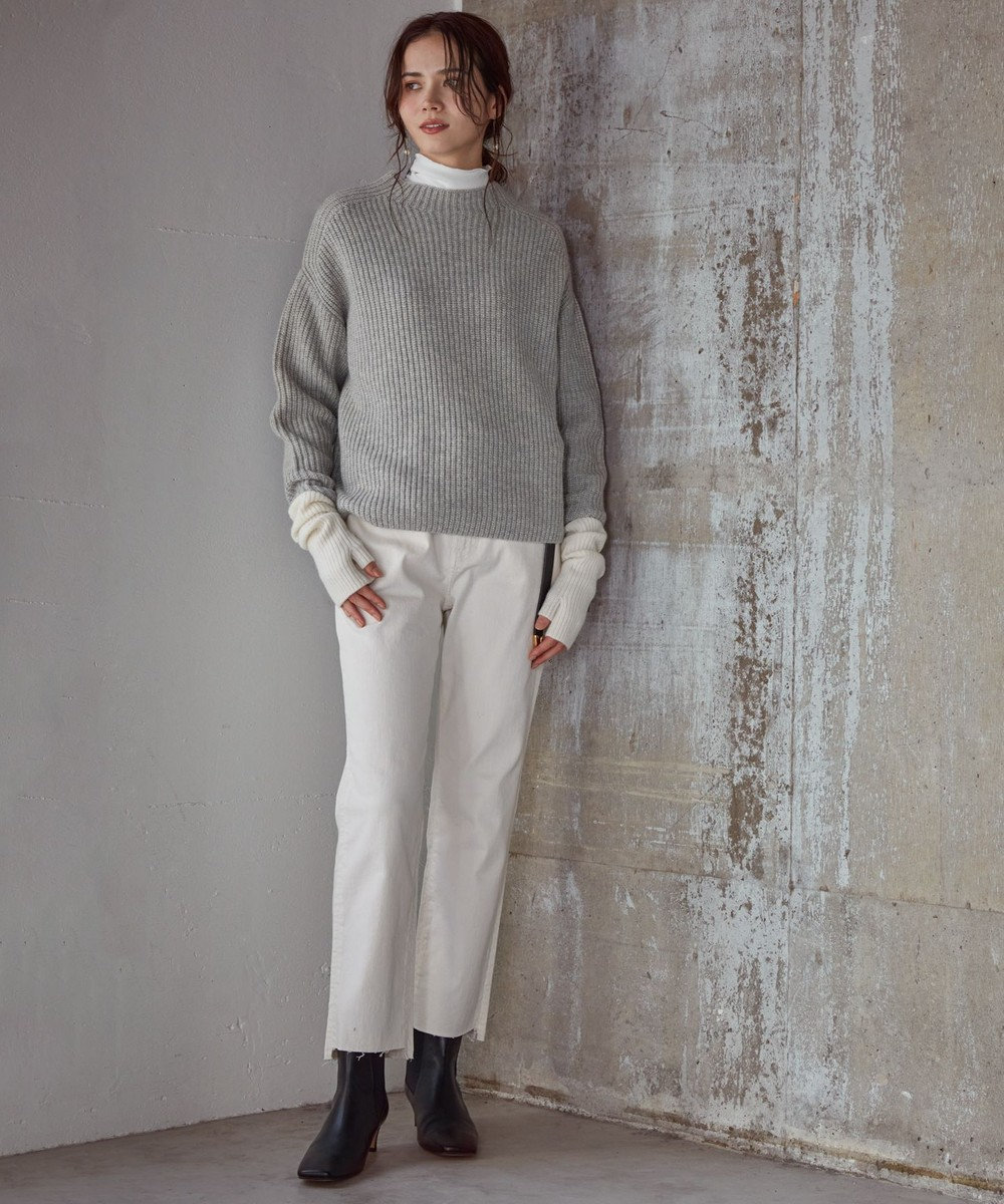 23区 【SLOW/一部店舗限定】SLOW DENIM ワイドストレート デニム 