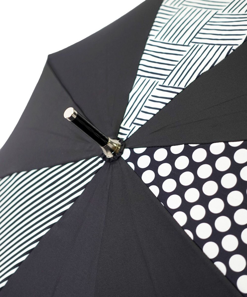 +RING レディース向け プラスリング 長傘60cm BLK T1276 