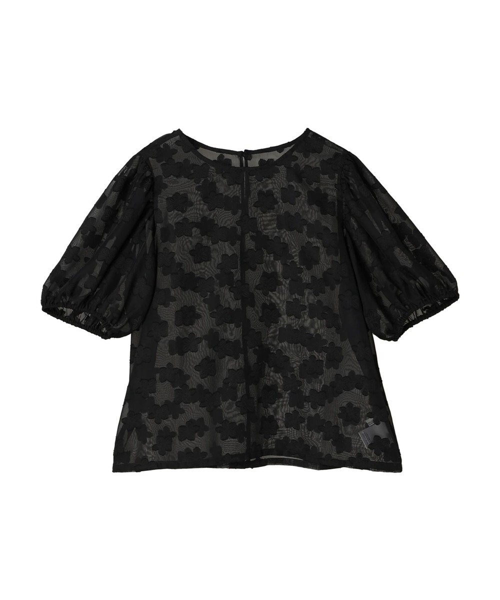 Green Parks ・ＥＬＥＮＣＡＲＥ　ＤＵＥ　フラワージャカードブラウス 