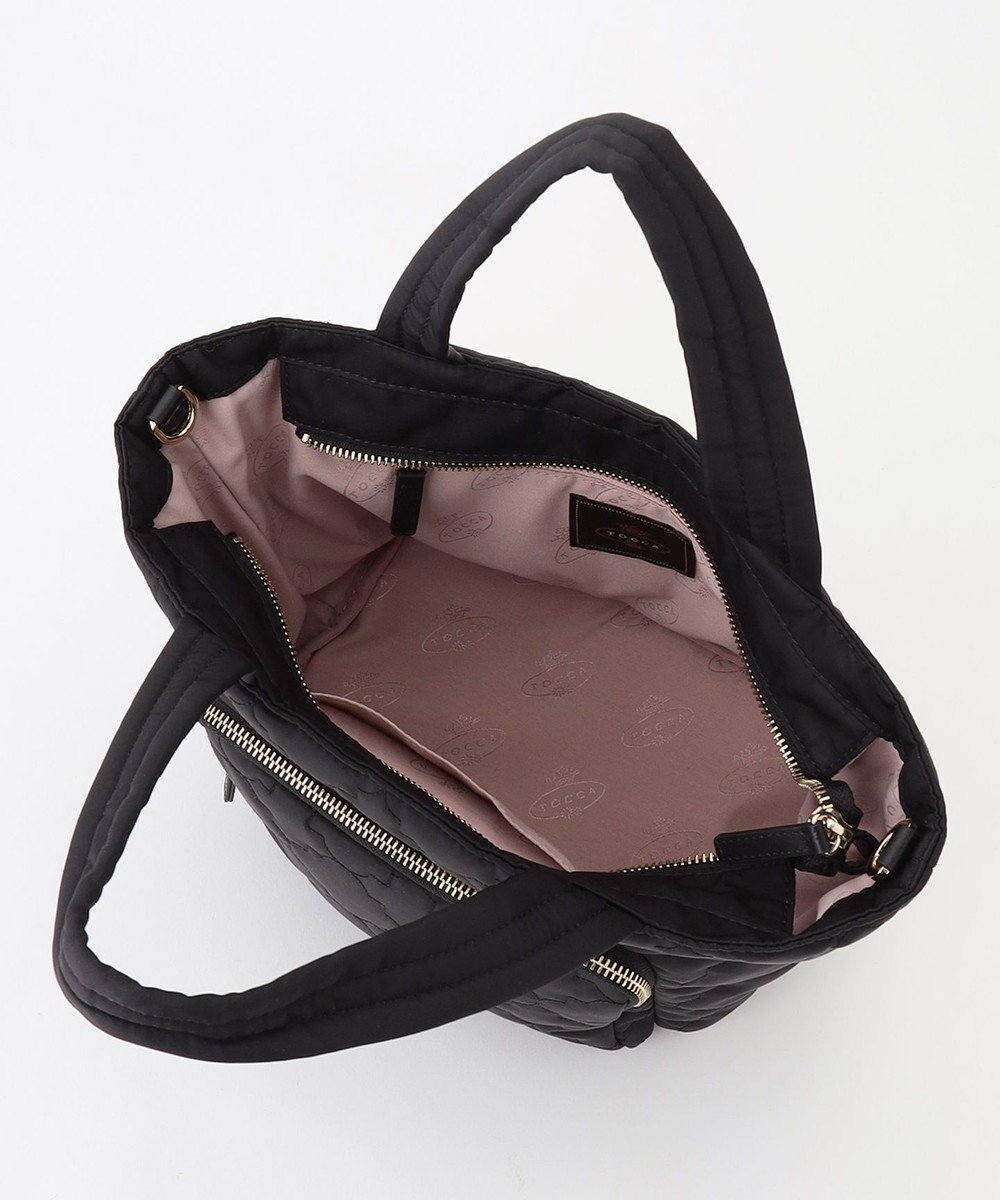 TOCCA 【撥水】CHECKER CLOVER QUILT BAG トートバッグ 