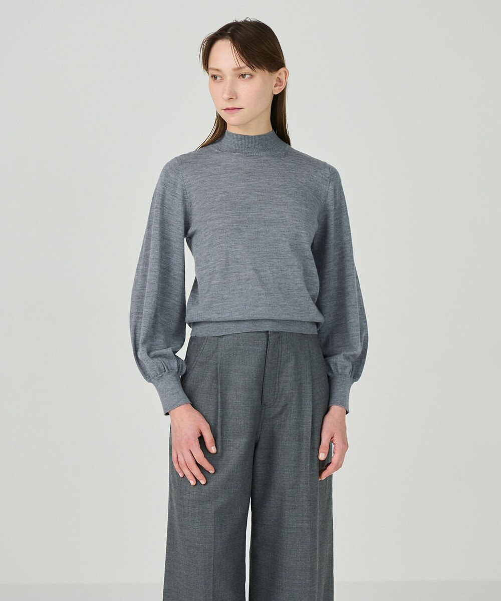 GRACE CONTINENTAL ファインウールニットトップ 