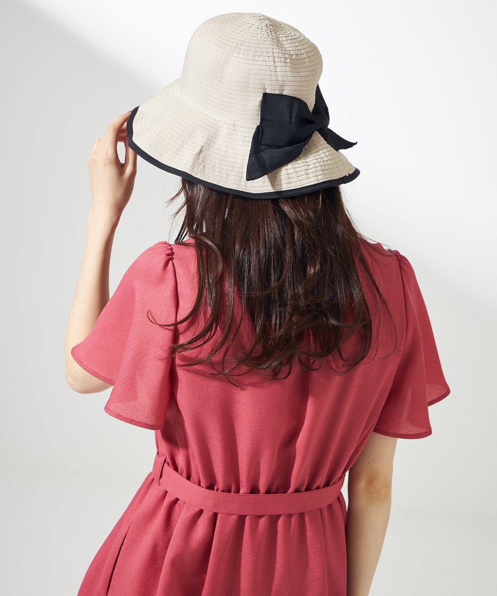 ANY SIS 【洗える】グログランリボン ハット 