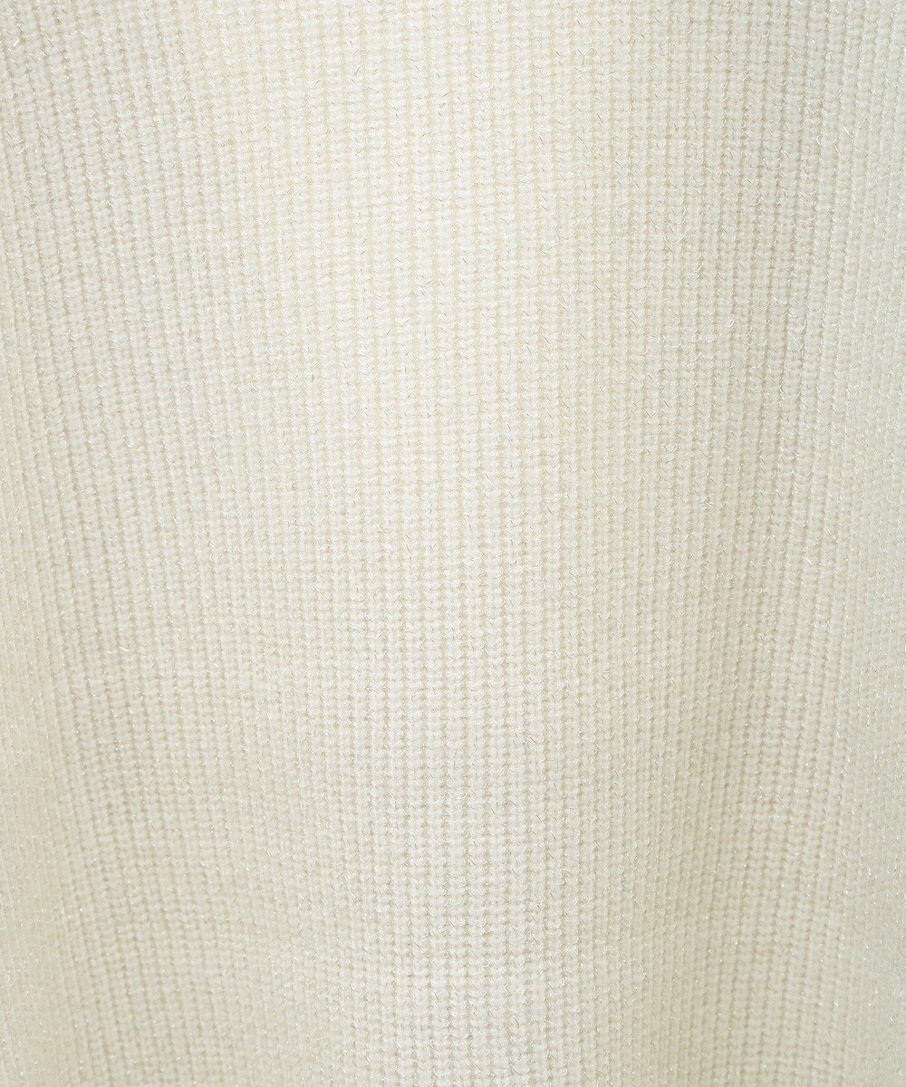 AMERICAN HOLIC バイパチラメ入りＶネック片畦ニットカーディガ 