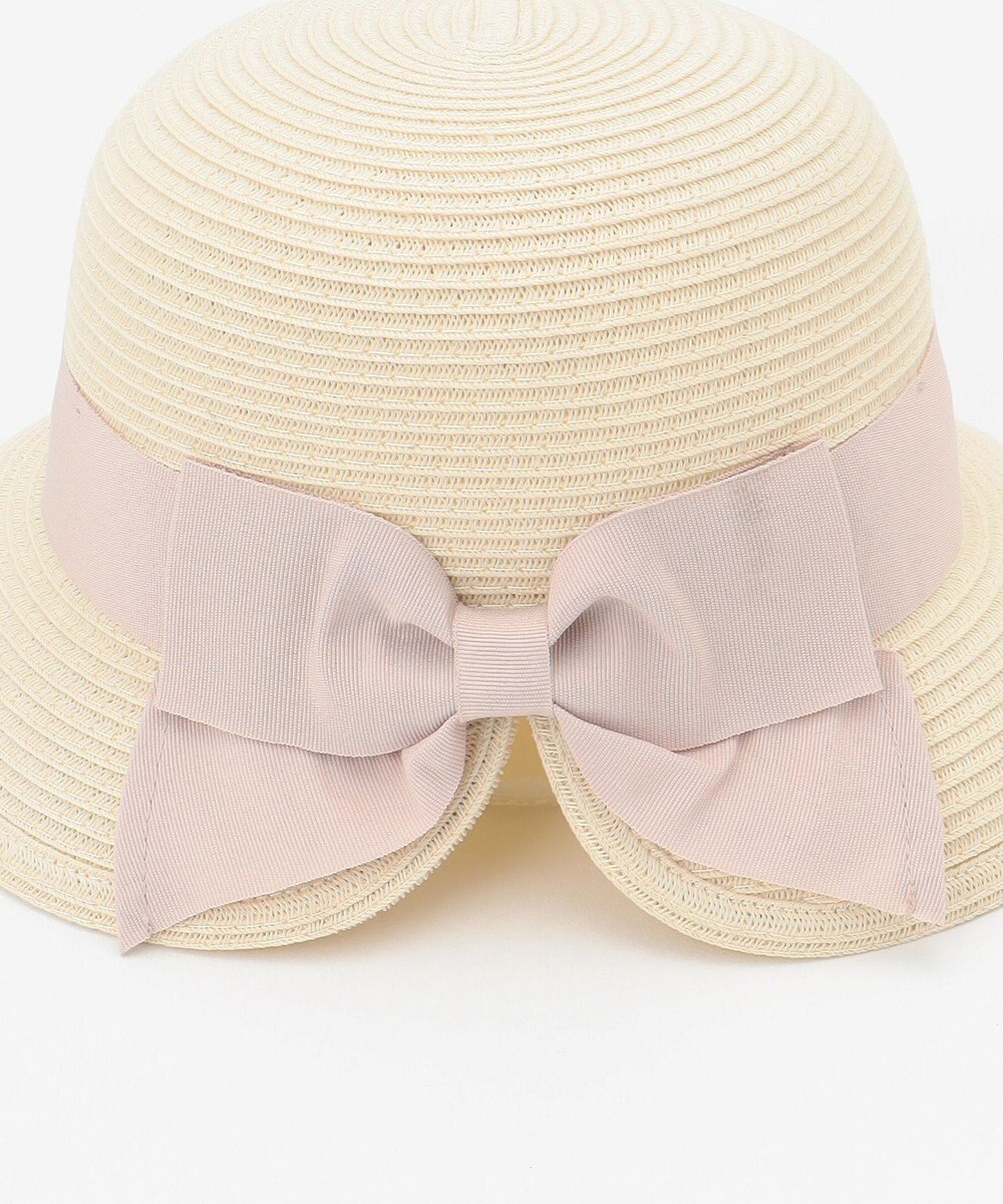 ANY KIDS ウオッシャブル後ろ割れリボンハット 