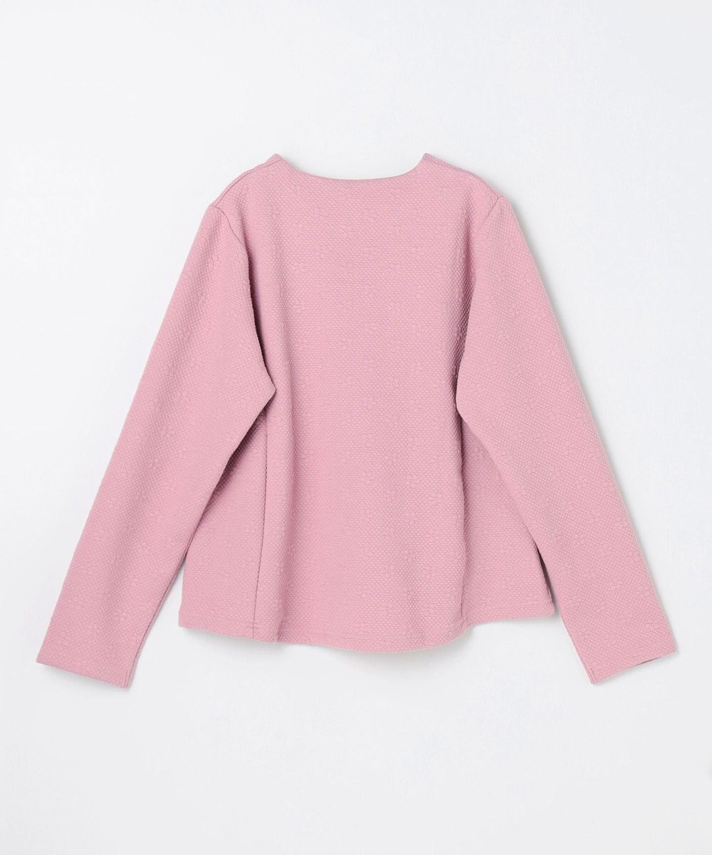 組曲 KIDS 【150-160㎝】フラワーキルト パーカー 