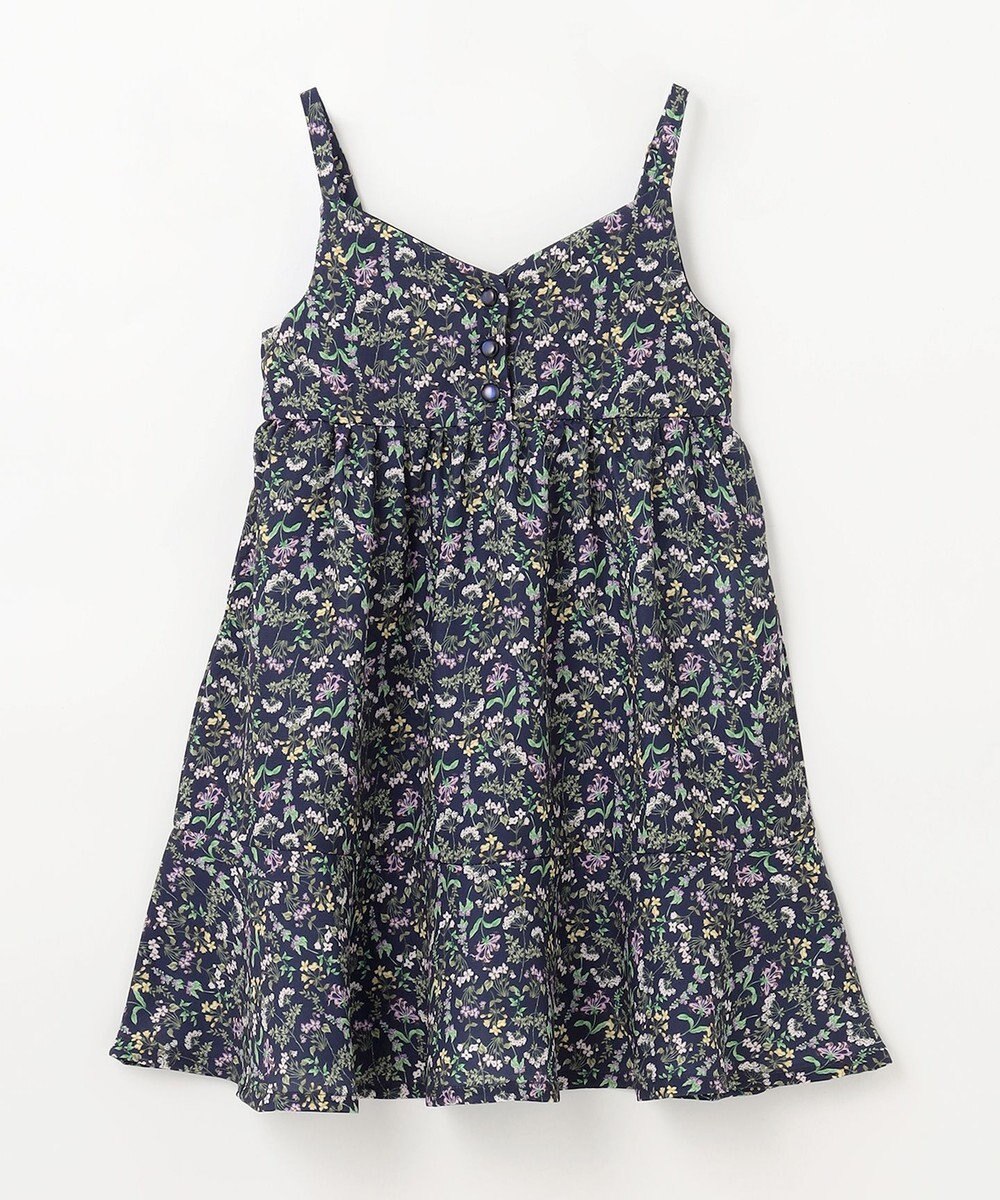 ANY KIDS フラワープリント キャミ ワンピース 