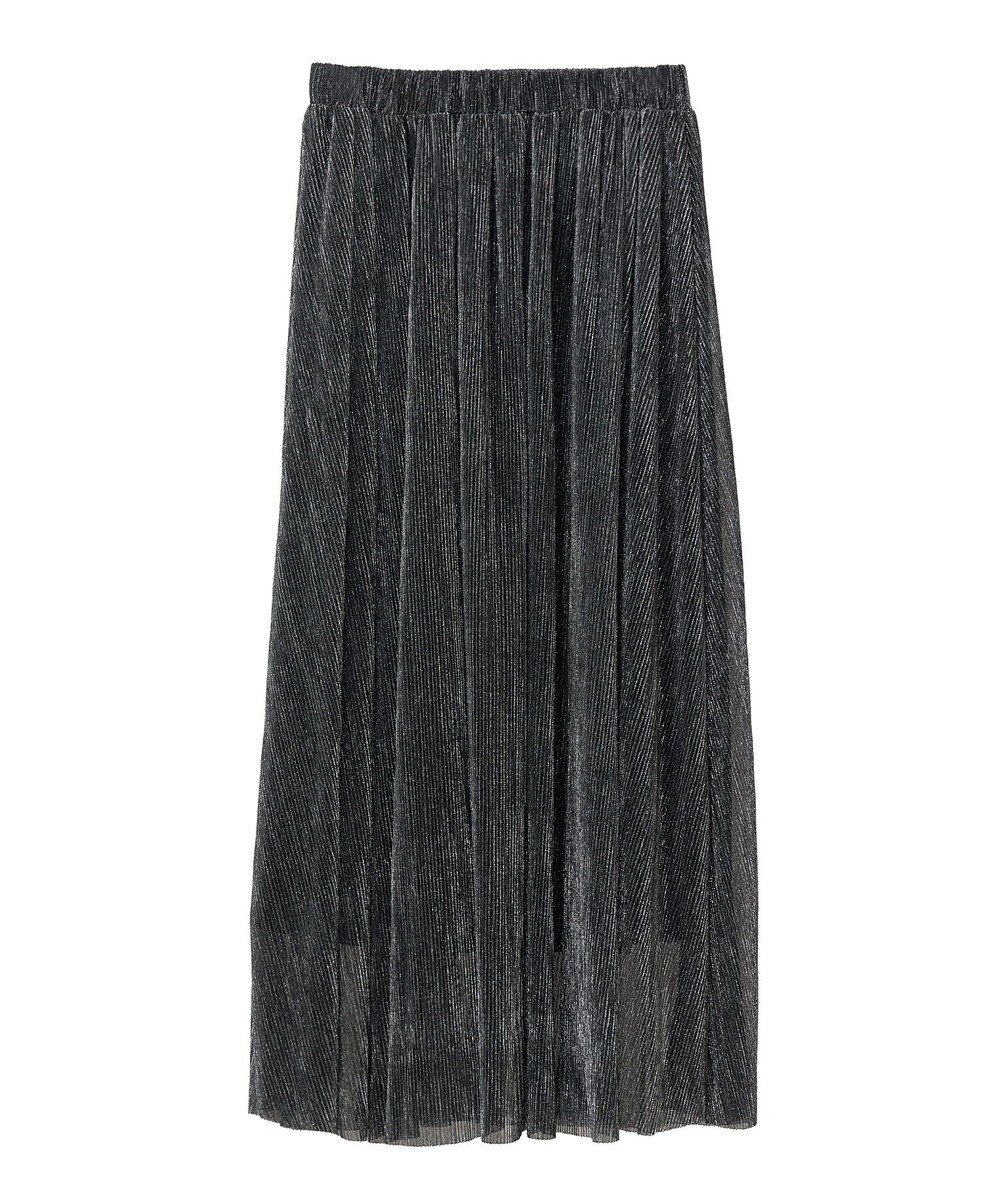 Green Parks ・ＥＬＥＮＣＡＲＥ　ＤＵＥ　ラメプリーツスカート 