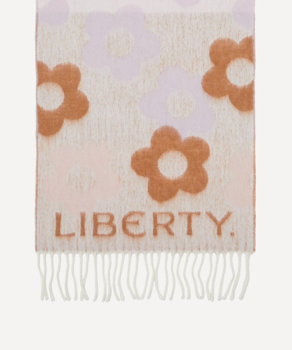 LIBERTY. フローラル モヘアスカーフ 35×220 