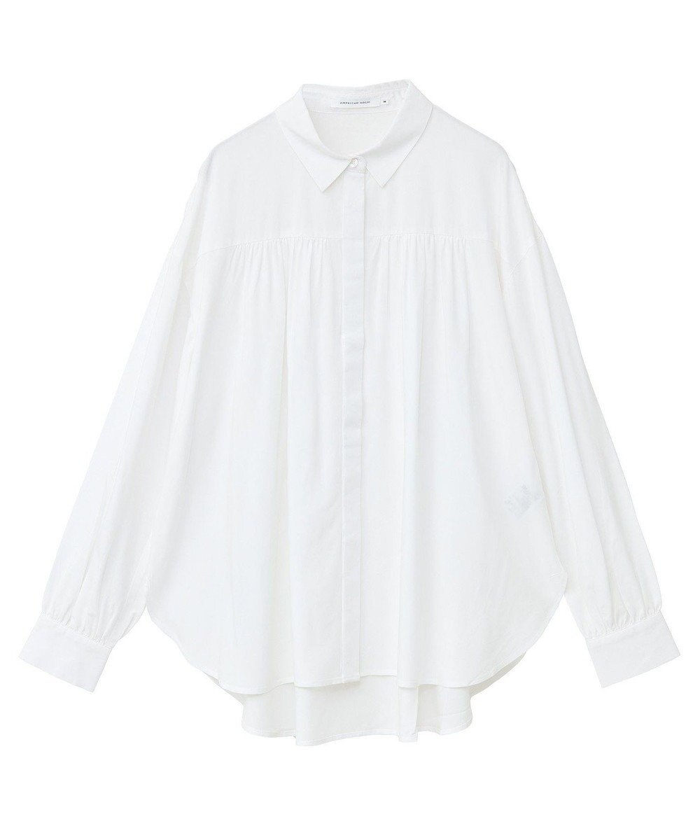 AMERICAN HOLIC バックＶギャザーブラウス 